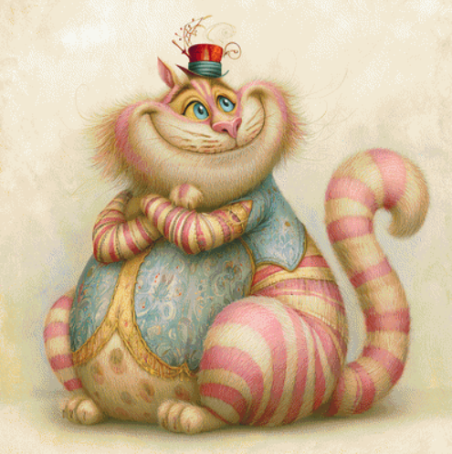Cheshire counted cross stitch pattern by Bryna T. Art & Design