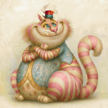 Cheshire counted cross stitch pattern by Bryna T. Art & Design