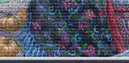 "Deep Reflection"  counted cross stitch pattern by Wendy Andrew/Painting Dreams