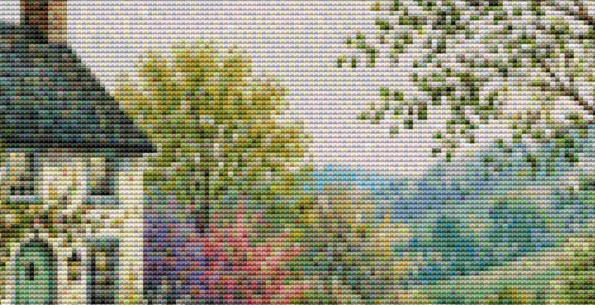 Fox in The Secret Garden cross stitch pattern by Eder Jose Rosa
