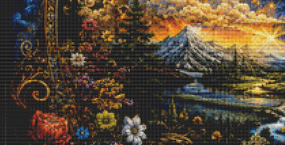 "Guardians of The Cosmos" cross stitch pattern by Queen Bee Designs