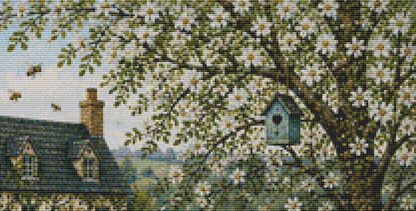 "I Love Honey" cross stitch pattern by Eder Jose Rosa
