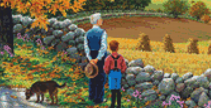 I Remember When counted cross stitch pattern Copyright © John Sloane, used with permission