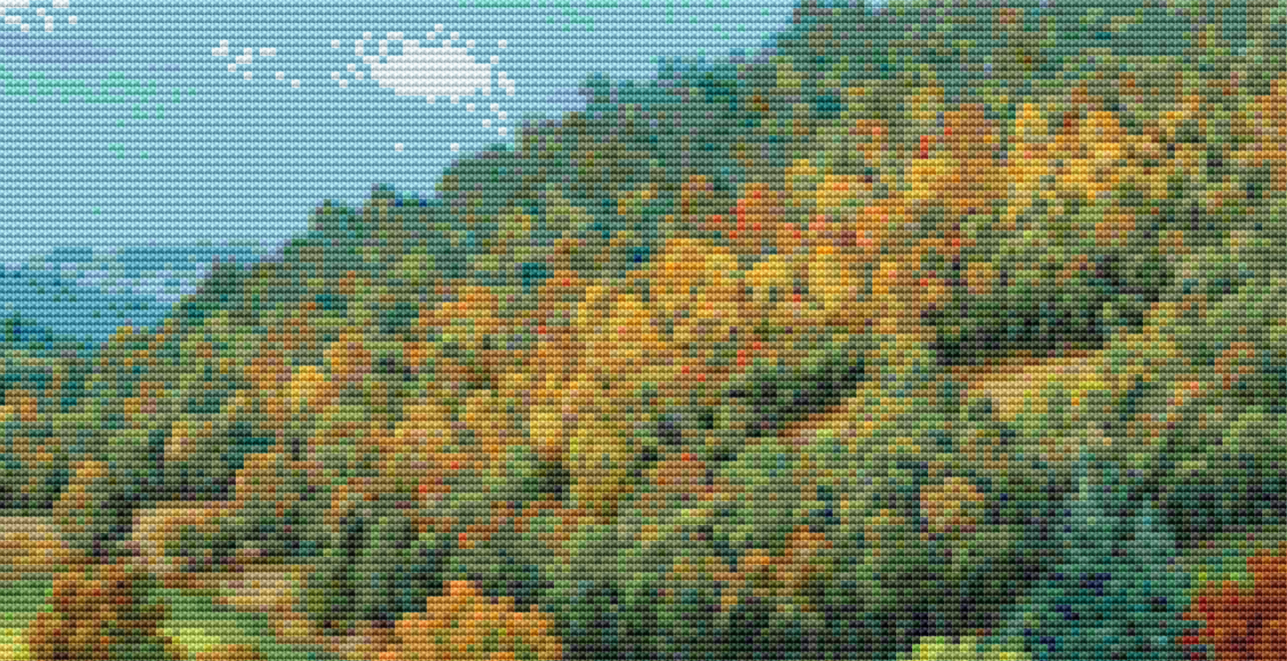 I Remember When counted cross stitch pattern Copyright © John Sloane, used with permission