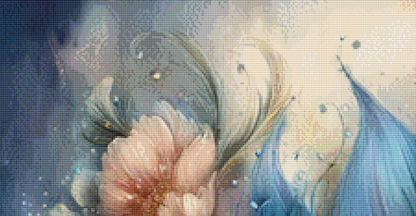 Masquerade in Bloom (MSMC) cross stitch pattern by Sassy E. Boutique