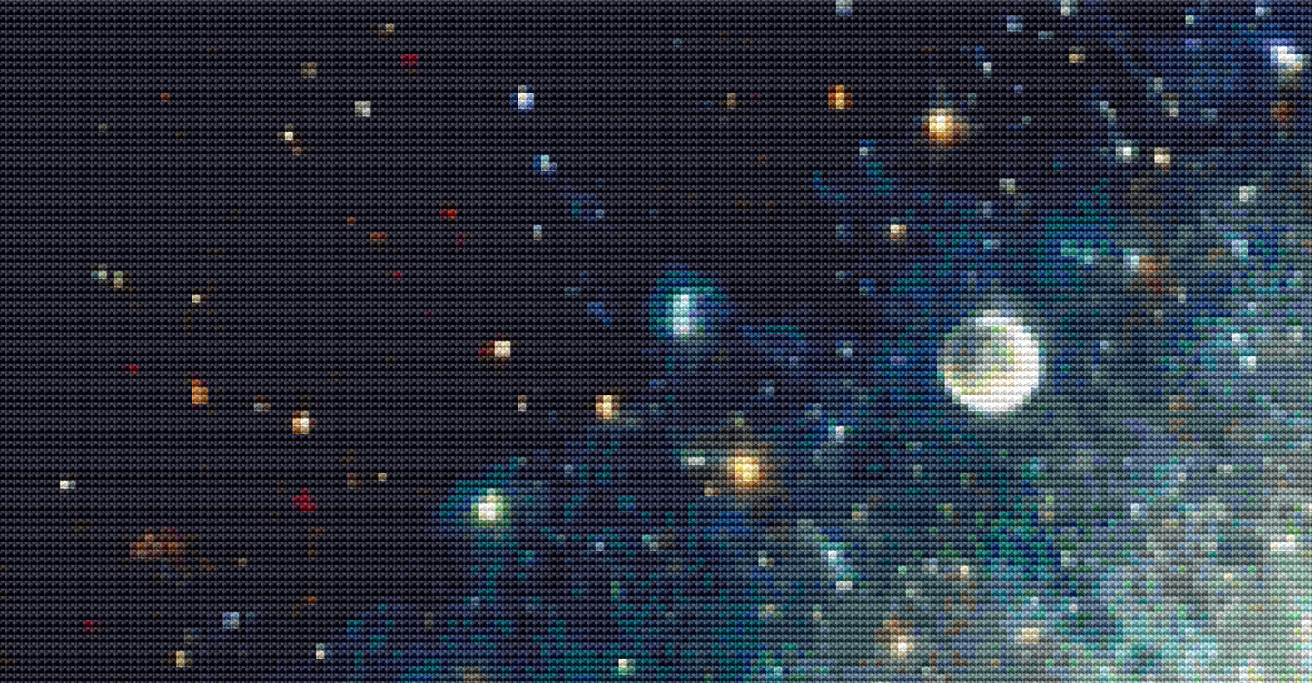 Moonlit Dance cross stitch pattern by Mystic Vision Gallery