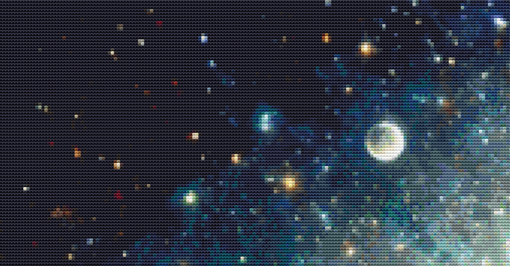 Moonlit Dance cross stitch pattern by Mystic Vision Gallery