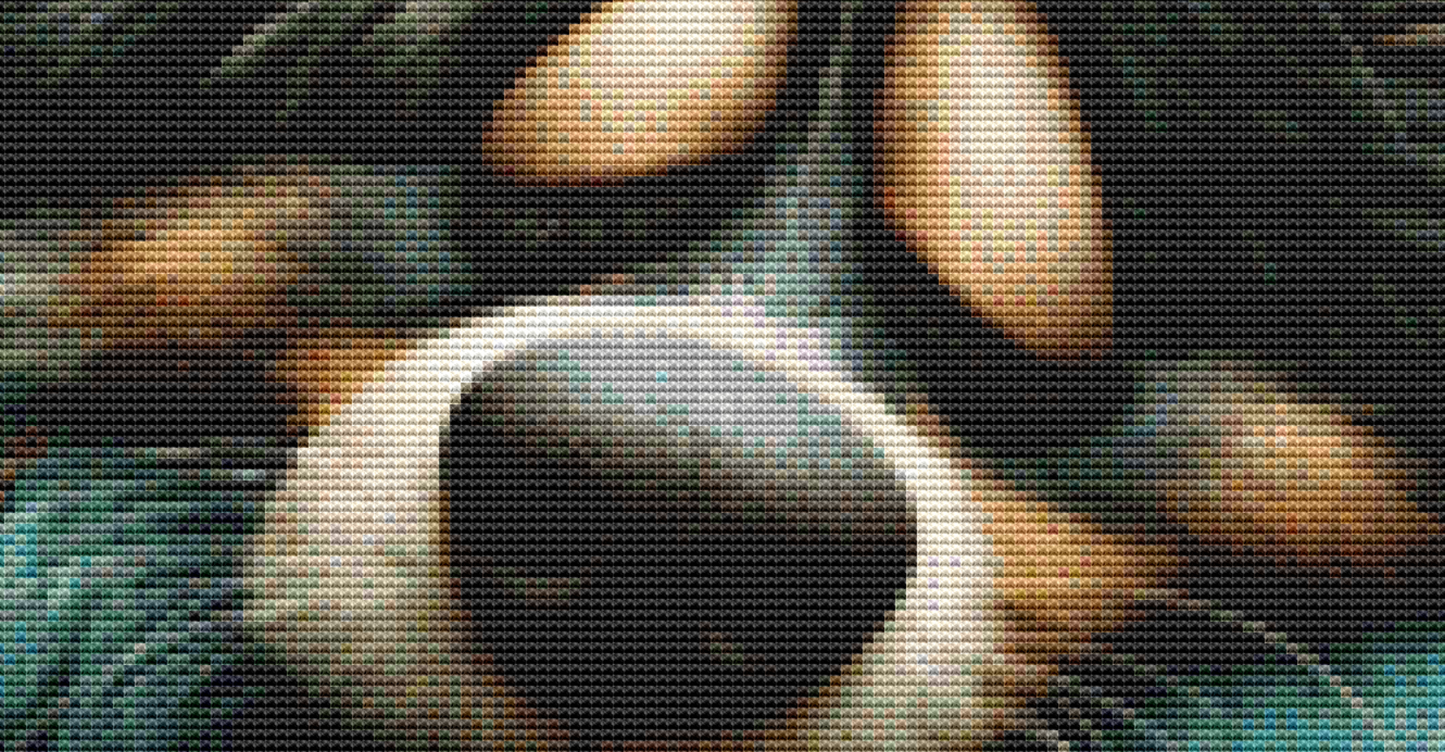 Nighty Night (Small) counted cross stitch pattern by Bryna T. Art & Design