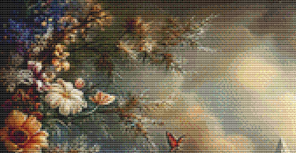 Our Soul's Retreat counted cross stitch pattern by Sassy E. Boutique