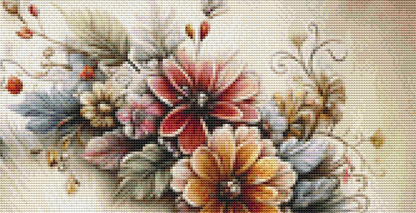 Posie the Panda cross stitch pattern by Sassy E. Boutique