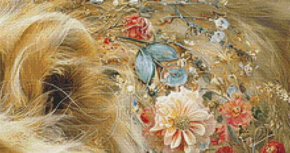 Removing the Thorn (Max Size/Max Color) cross stitch pattern by Bryna T. Art & Design