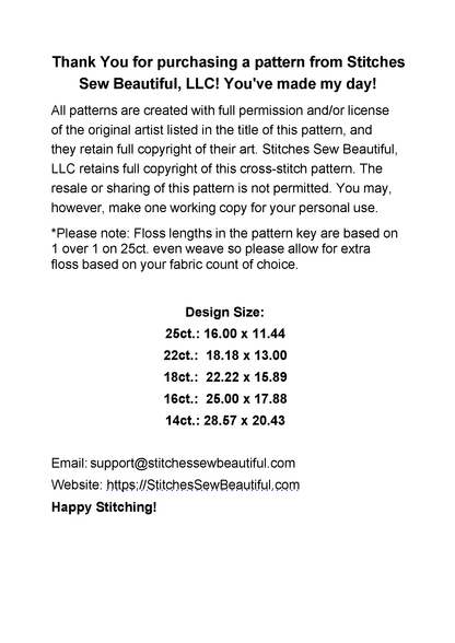 Rock Island Lighthouse 2 counted cross stitch pattern by Dominic Davison, Licensed by MGL, www.mglart.com