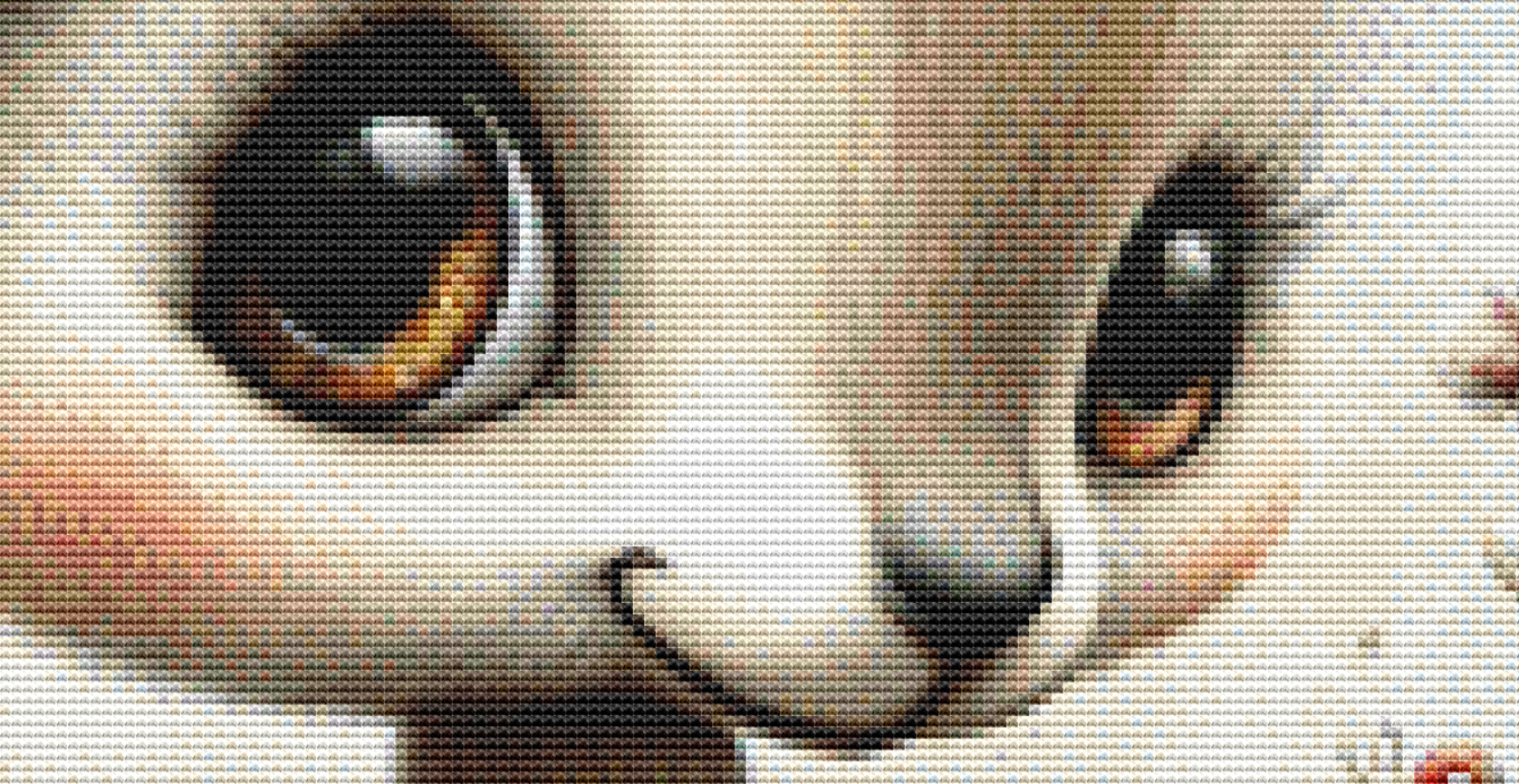 Romi the Kangaroo cross stitch pattern by Sassy E. Boutique