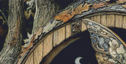 "Sleeping Fairy" cross stitch pattern by Bryna T. Art & Design