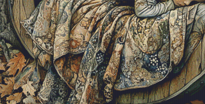 "Sleeping Fairy" cross stitch pattern by Bryna T. Art & Design