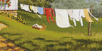 Summer Breeze counted cross stitch pattern Copyright © John Sloane, used with permission