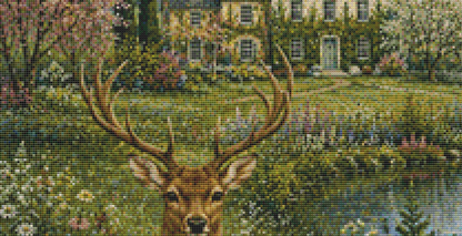 The Secret Garden cross stitch pattern by Eder Jose Rosa