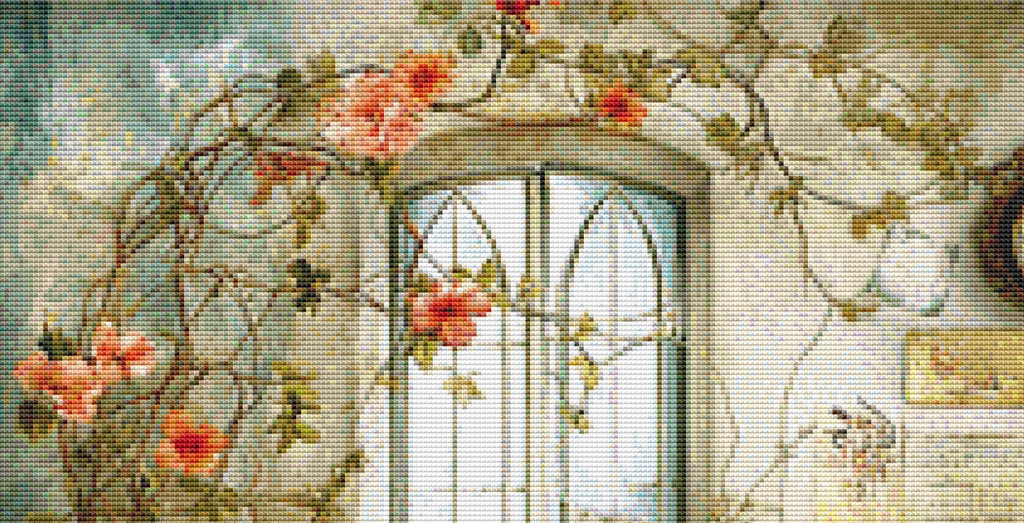 The Sewing Room cross stitch pattern by Bryna T. Art & Design
