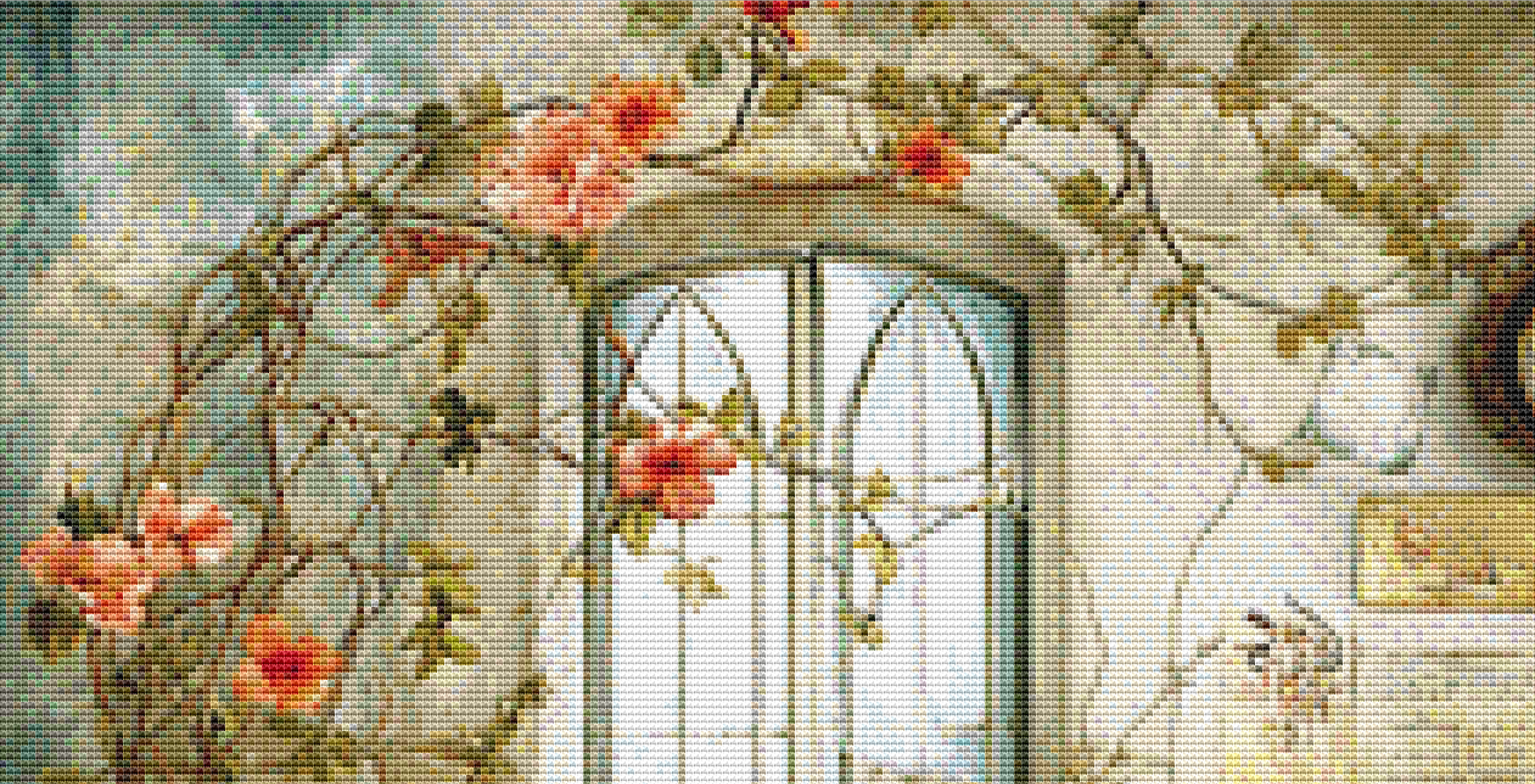 The Sewing Room cross stitch pattern by Bryna T. Art & Design