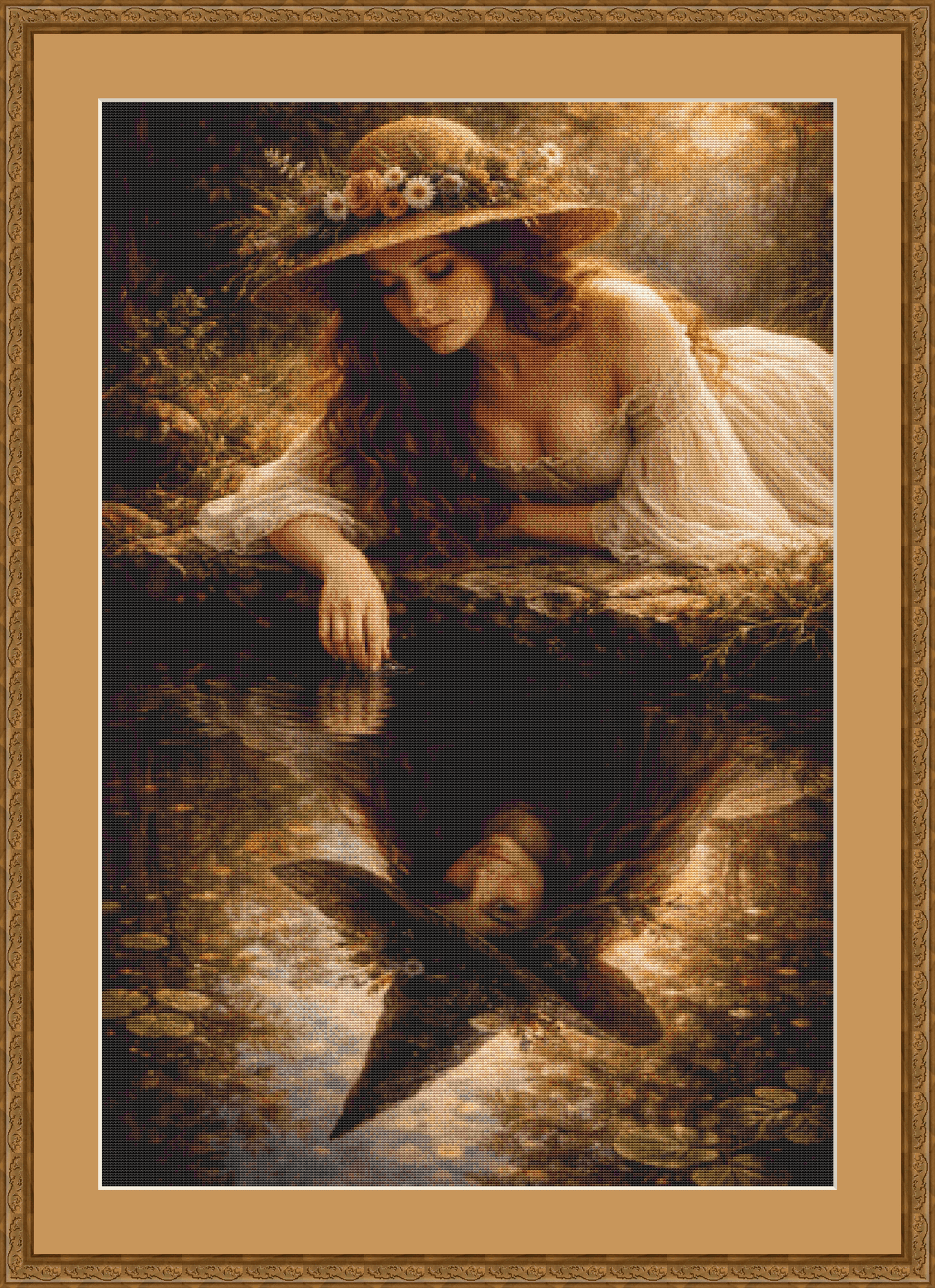 The Spell of Time cross stitch pattern by Eder Jose Rosa