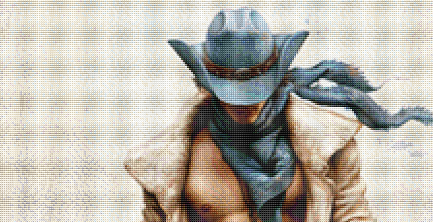 "The Outlaw" cross stitch pattern by Sassy E. Boutique