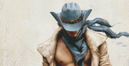"The Outlaw" cross stitch pattern by Sassy E. Boutique