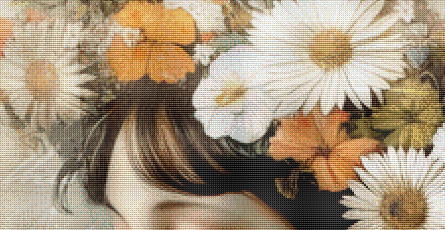 "The Traveler" (MSMC) cross stitch pattern by Alisa Smith Williams
