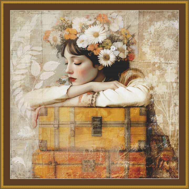 "The Traveler" (MSMC) cross stitch pattern by Alisa Smith Williams