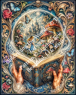 "Unleashing the Wonder" cross stitch pattern by T. Langan