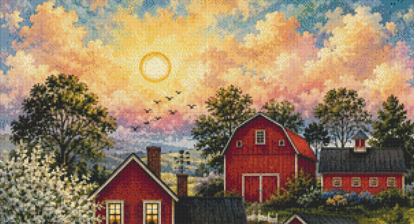 "Welcome Home" cross stitch pattern by Eder Jose Rosa