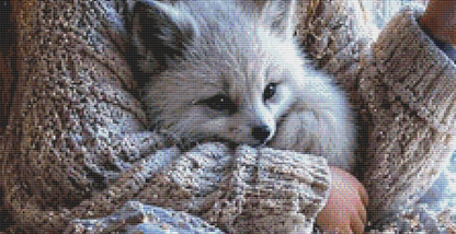 Winter Wonder (Max Size) counted cross stitch pattern by Ian's AI Art