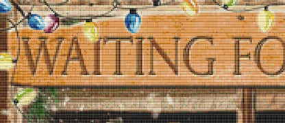 Waiting For Santa cross stitch pattern by IvyCottageHome