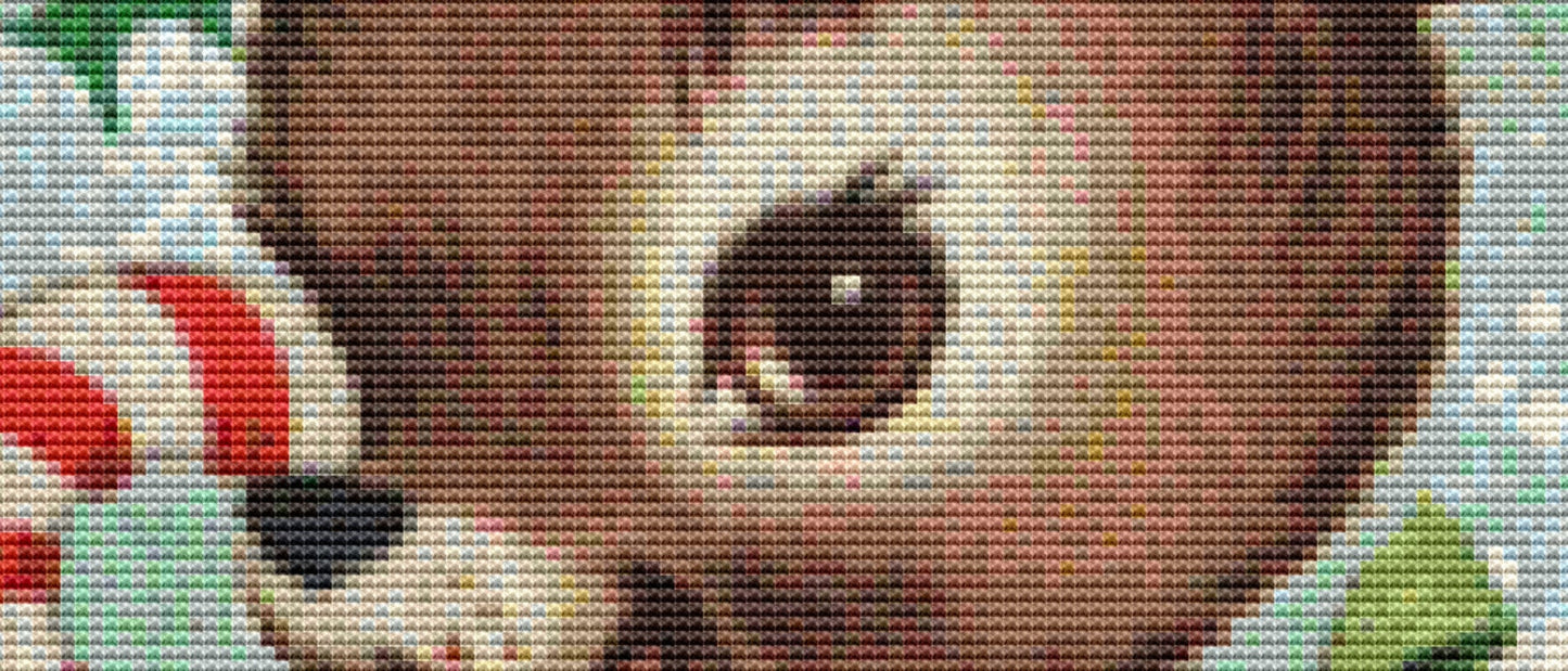 Season's Greetings cross stitch pattern by IvyCottageHome
