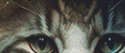 Yuletide Cat counted cross stitch pattern by Serr.Kai A Quill & Ink