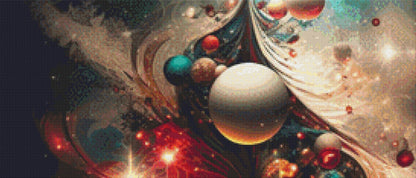 Abstract Christmas Tree cross stitch pattern by Serr.Kai A Quill & Ink