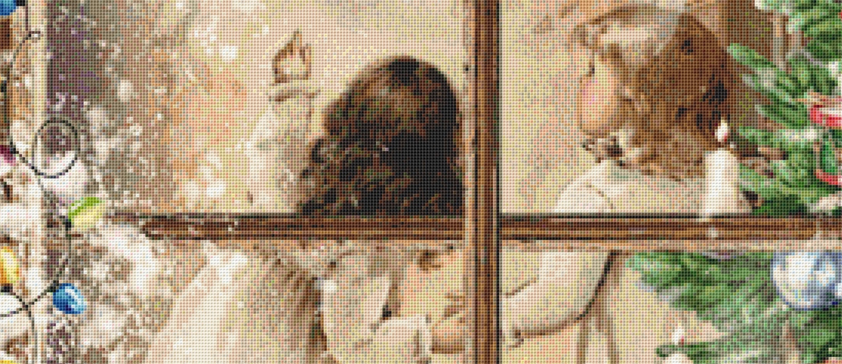 Waiting For Santa cross stitch pattern by IvyCottageHome