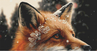 Christmas Fox cross stitch pattern by Serr.Kai A Quill & Ink