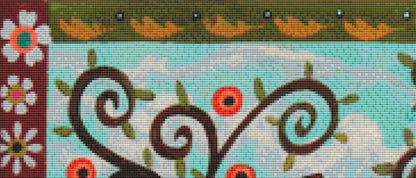 Afternoon counted cross stitch pattern by Karla Gerard
