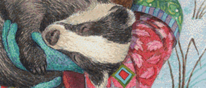 In the Arms of Grace cross stitch pattern by Wendy Andrew of PaintingDreams