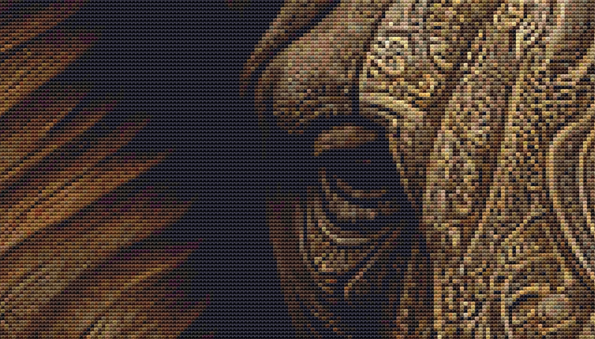 Mystic Elephant cross stitch pattern by SphinxDesignStudio