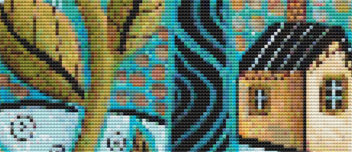 Two Deer 1 cross stitch pattern by Karla Gerard