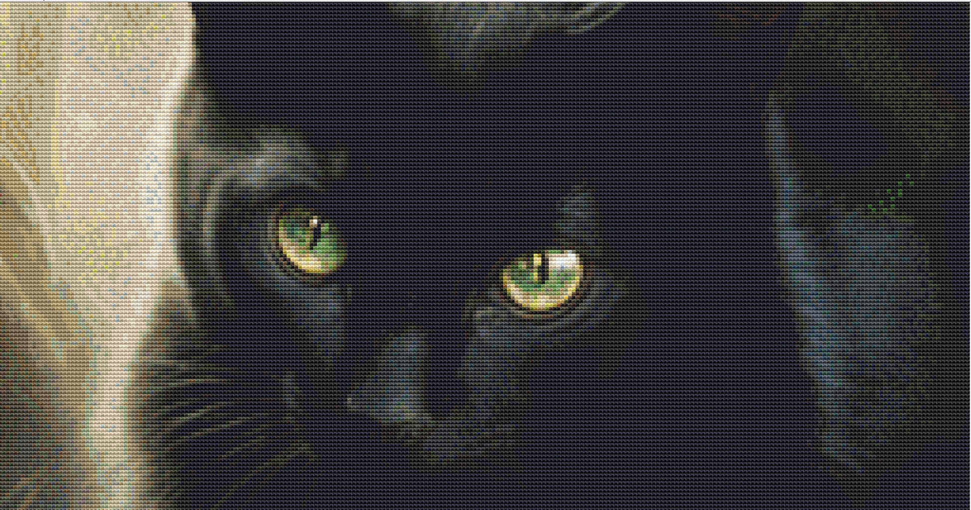 Black Cat Superstitious Marbles by Serr.Kai A Quill & Ink