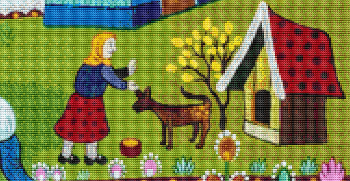 Laszlo Koday No. 3 cross stitch pattern by Laszlo Koday
