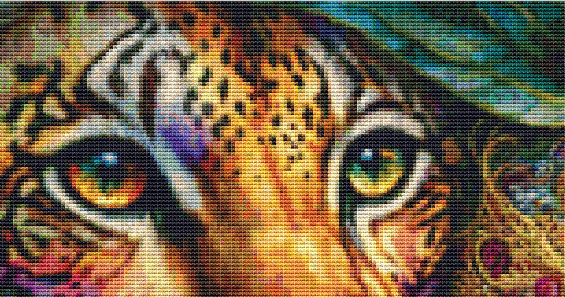 Jungle Kitty cross stitch pattern by FaiRYTaiLS