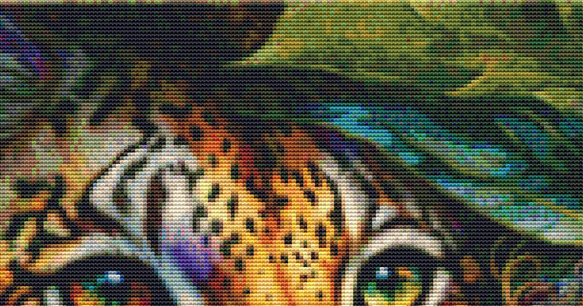 Jungle Kitty cross stitch pattern by FaiRYTaiLS