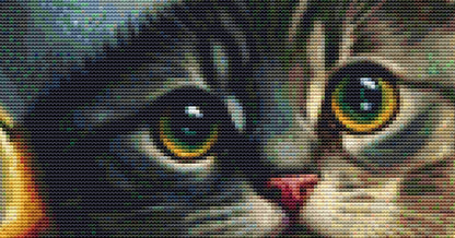 Christmas Cat No. 4 cross stitch pattern by SphinxDesignStudio
