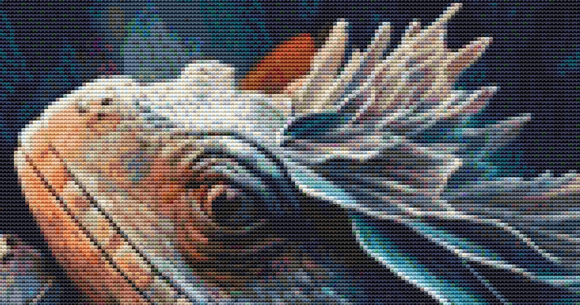 Colorful Tiny Lizard Dragons cross stitch pattern by Serr.Kai A Quill & Ink
