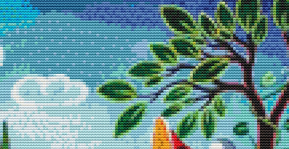 Laszlo Koday No. 4 cross stitch pattern by Laszlo Koday