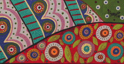 Amusing Landscape counted cross stitch pattern by Karla Gerard