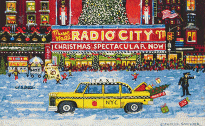 Radio City Christmas Spectacular cross stitch pattern by Patrick Gauthier